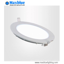 15W 180mm empotrada luz de panel redondo LED